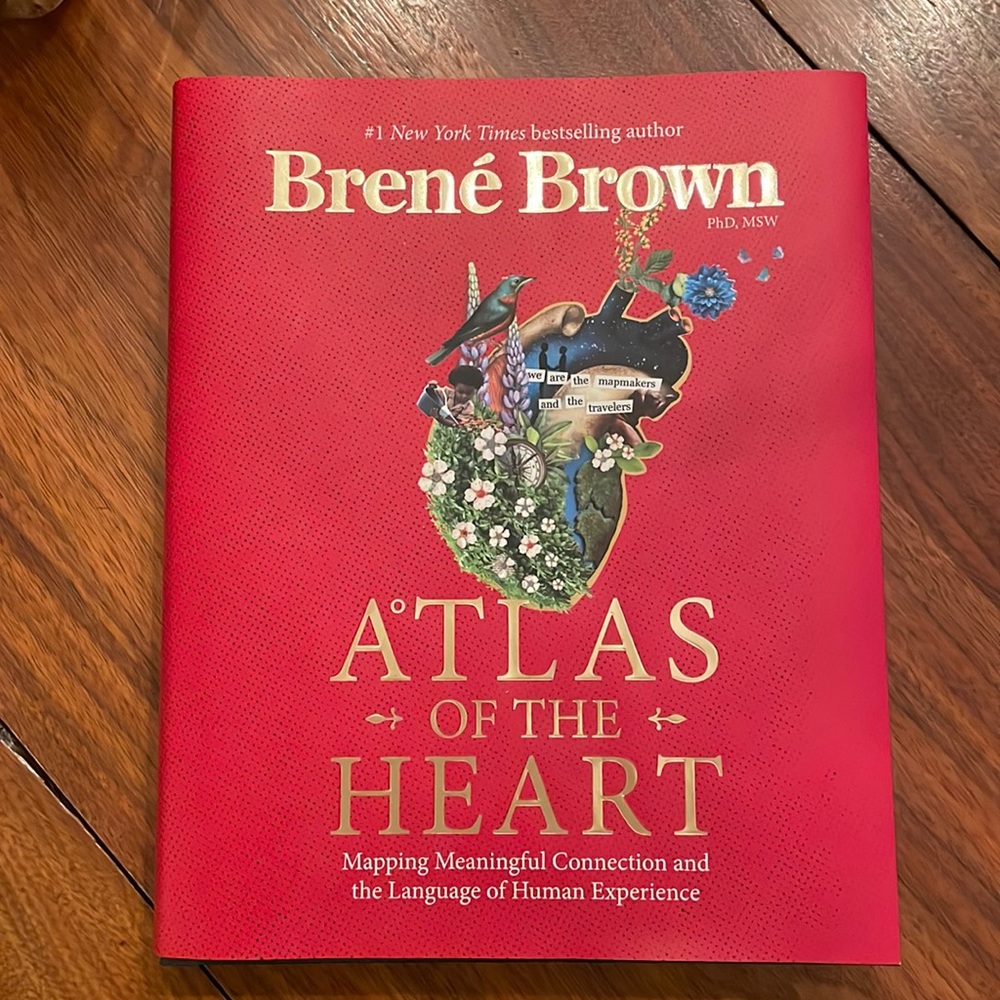 Brené Brown - Atlas of the Heart - hardcover NWT